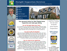 Tablet Screenshot of onsighthomeinspections.com